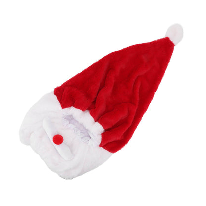 Christmas Helmet Cover Plush Scratch Proof Motorcycle Helmet Hat for Entertainment Decoration V1294-YM0512-3115220147011