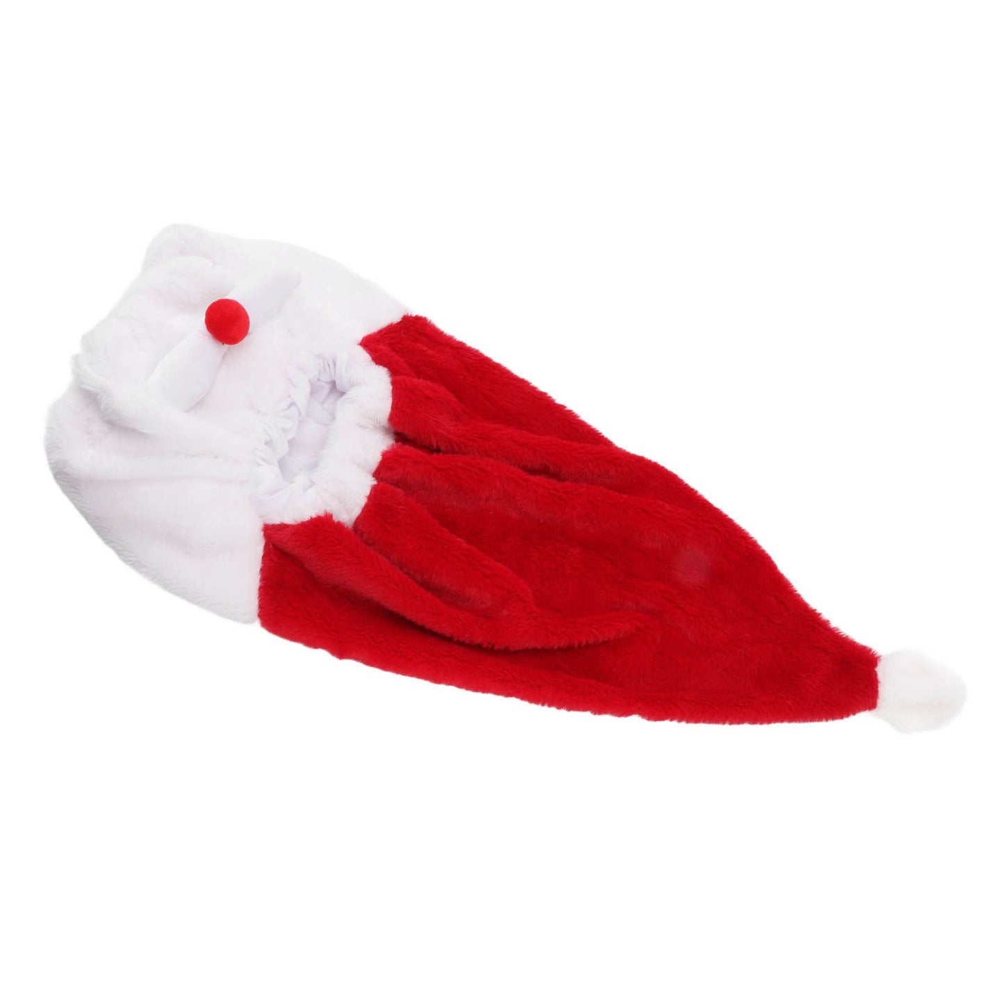 Christmas Helmet Cover Plush Scratch Proof Motorcycle Helmet Hat for Entertainment Decoration V1294-YM0512-3115220147011
