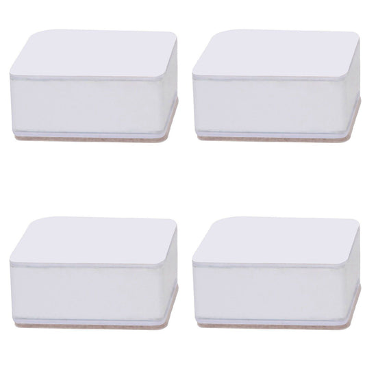 Carbon Steel Furniture Risers Self Adhesive Furniture Lift Anti Slip Low Noise Bed Lifter with Felt Pad for V1294-YM0512-3116220011911