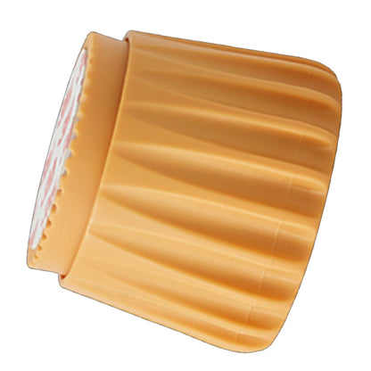 2Pcs Wall Bed Stopper Anti Collision ABS Punch Free Rotatable Mute Bed Anti Shake Tool for Home Yellow Small V1294-YM0512-3116220012011
