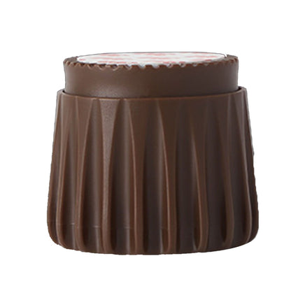 2Pcs Wall Bed Stopper Anti Collision ABS Punch Free Rotatable Mute Bed Anti Shake Tool for Home Brown Small V1294-YM0512-3116220012012