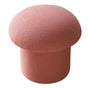 Sofa Bench Simple Modern Elastic Comfortable Soft Round Pine Wooden Foot Stool for Home Decoration Pink V1294-YM0512-3116220012413