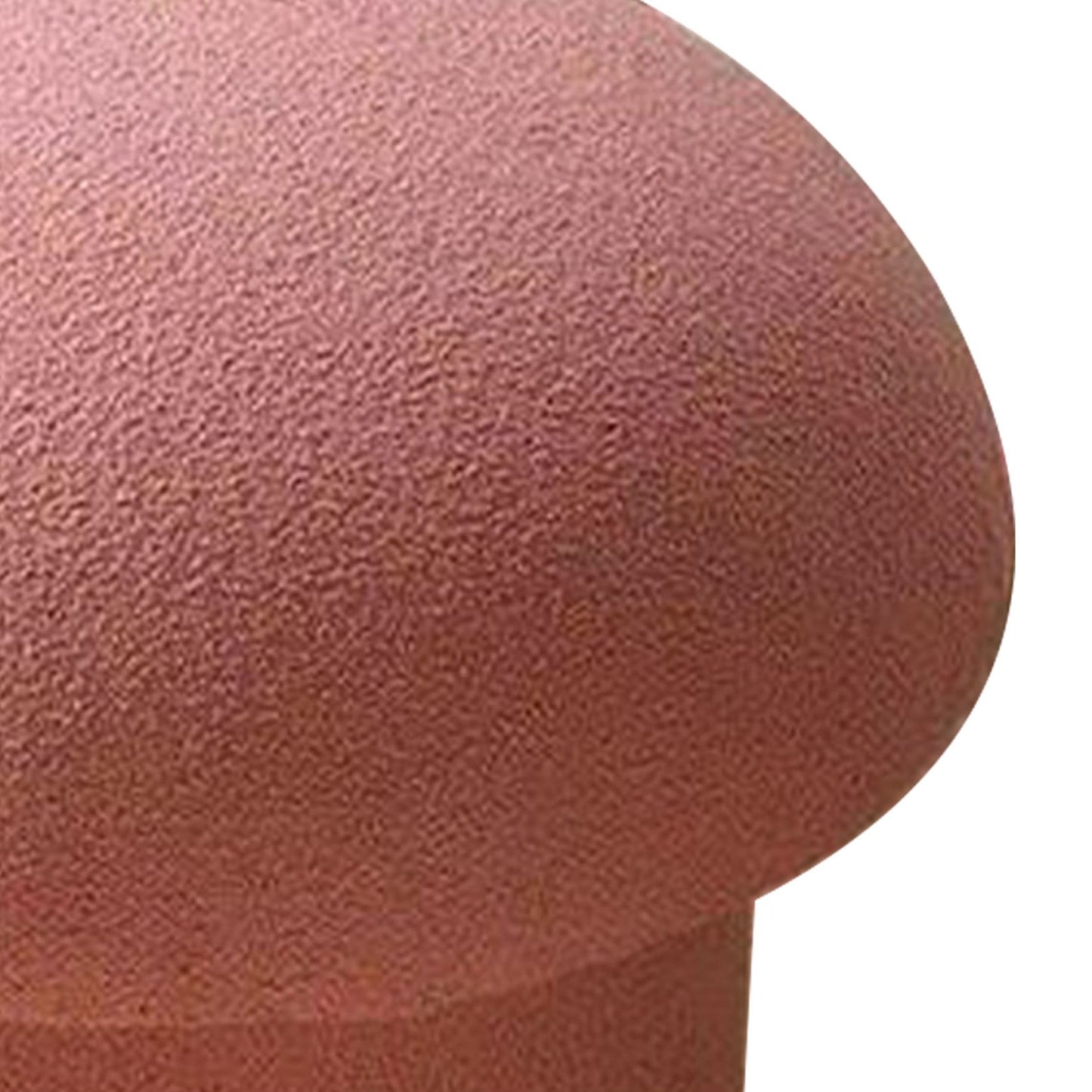 Sofa Bench Simple Modern Elastic Comfortable Soft Round Pine Wooden Foot Stool for Home Decoration Pink V1294-YM0512-3116220012413