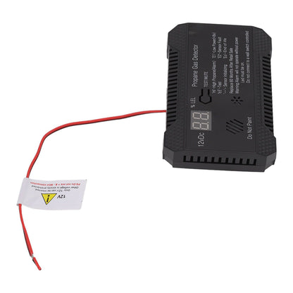 RV Propane Gas Detector 85dB Loudly Sound Alarms RV Propane Alarm with UL Certified Sensor Black V1294-YM0512-3117220247812