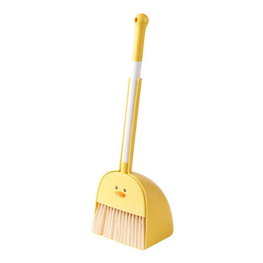 Kids Mini Broom Dustpan Set Children Cartoon Broom Cleaning Tool Home Baby Learn Sweeping Toys V1294-YM0512-3117220248311