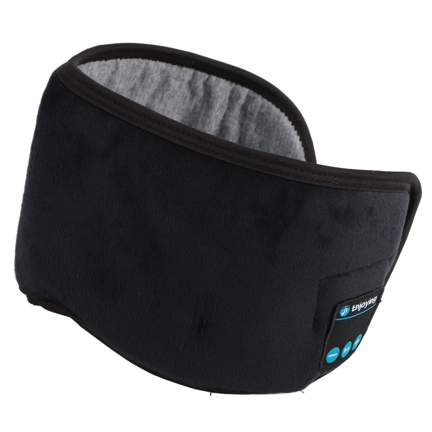 Smart Eye Mask Wireless Bluetooth 5.0 Music Communication Light Shading for Sleep Black V1294-YM0512-3117220249511