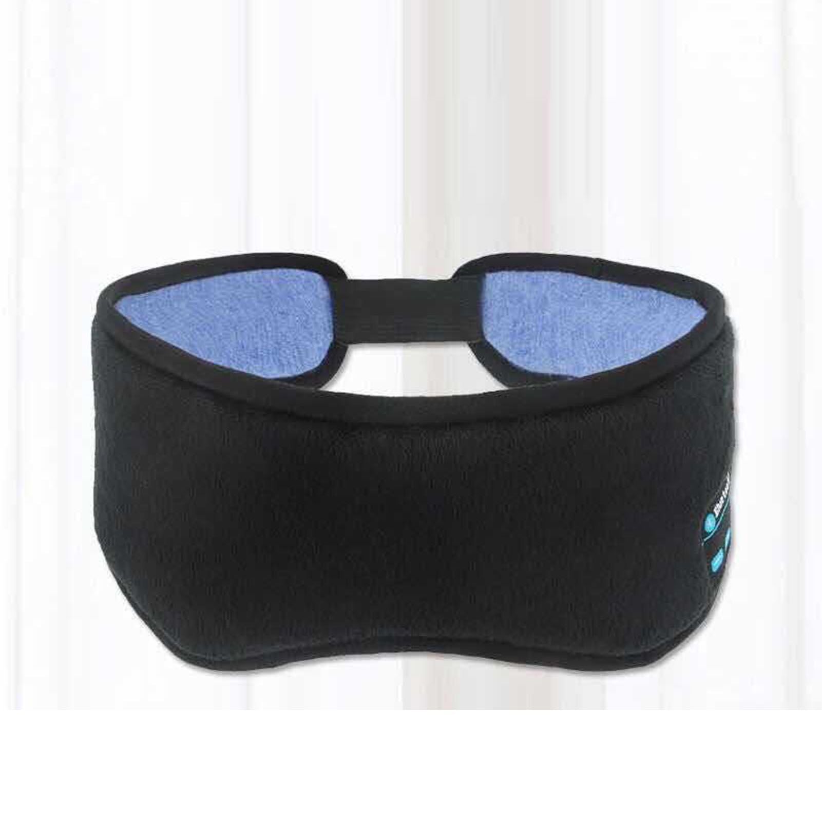 Smart Eye Mask Wireless Bluetooth 5.0 Music Communication Light Shading for Sleep Black V1294-YM0512-3117220249511
