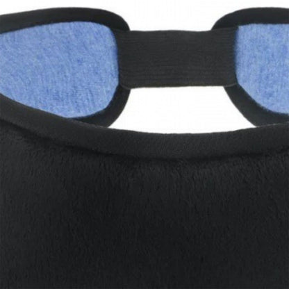 Smart Eye Mask Wireless Bluetooth 5.0 Music Communication Light Shading for Sleep Black V1294-YM0512-3117220249511