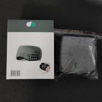 Smart Eye Mask Wireless Bluetooth 5.0 Music Communication Light Shading for Sleep Grey V1294-YM0512-3117220249512