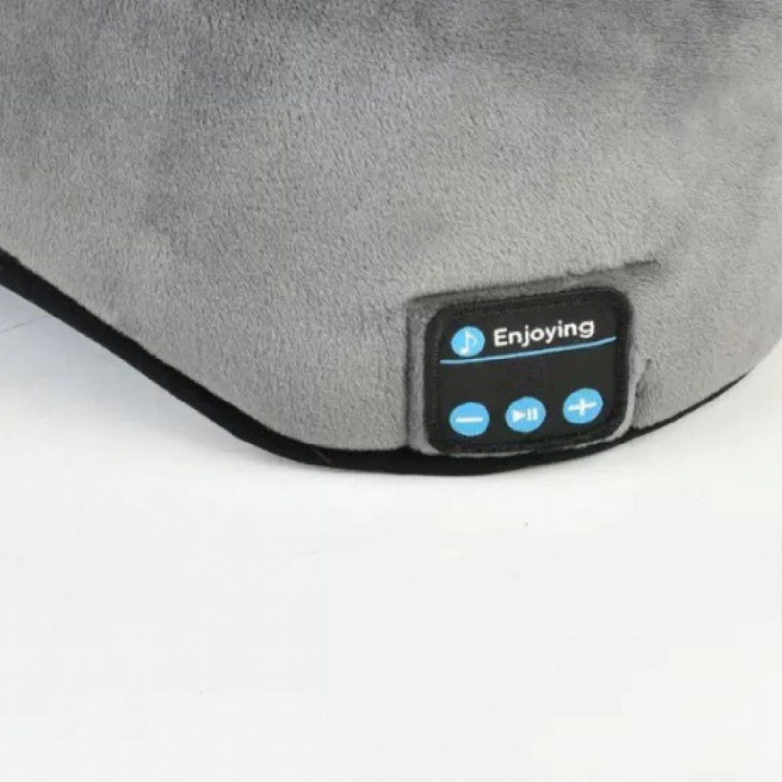 Smart Eye Mask Wireless Bluetooth 5.0 Music Communication Light Shading for Sleep Grey V1294-YM0512-3117220249512
