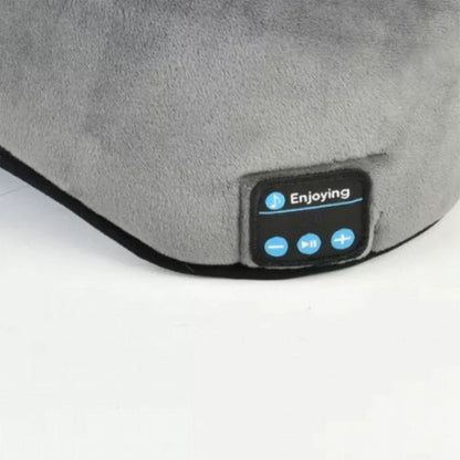 Smart Eye Mask Wireless Bluetooth 5.0 Music Communication Light Shading for Sleep Grey V1294-YM0512-3117220249512