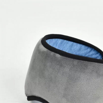 Smart Eye Mask Wireless Bluetooth 5.0 Music Communication Light Shading for Sleep Grey V1294-YM0512-3117220249512
