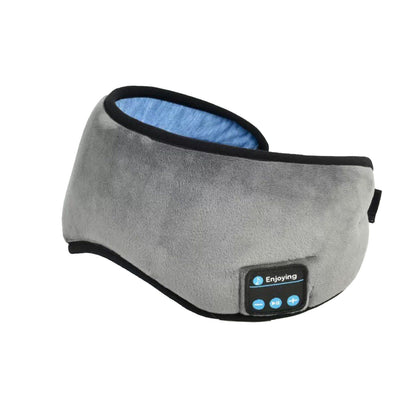 Smart Eye Mask Wireless Bluetooth 5.0 Music Communication Light Shading for Sleep Grey V1294-YM0512-3117220249512