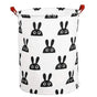 Laundry Basket Cute Rabbit Cotton 40x40x50cm Dirty Clothes Hamper Storage Basket Waterproof Lining Bin V1294-YM0512-3117220249911