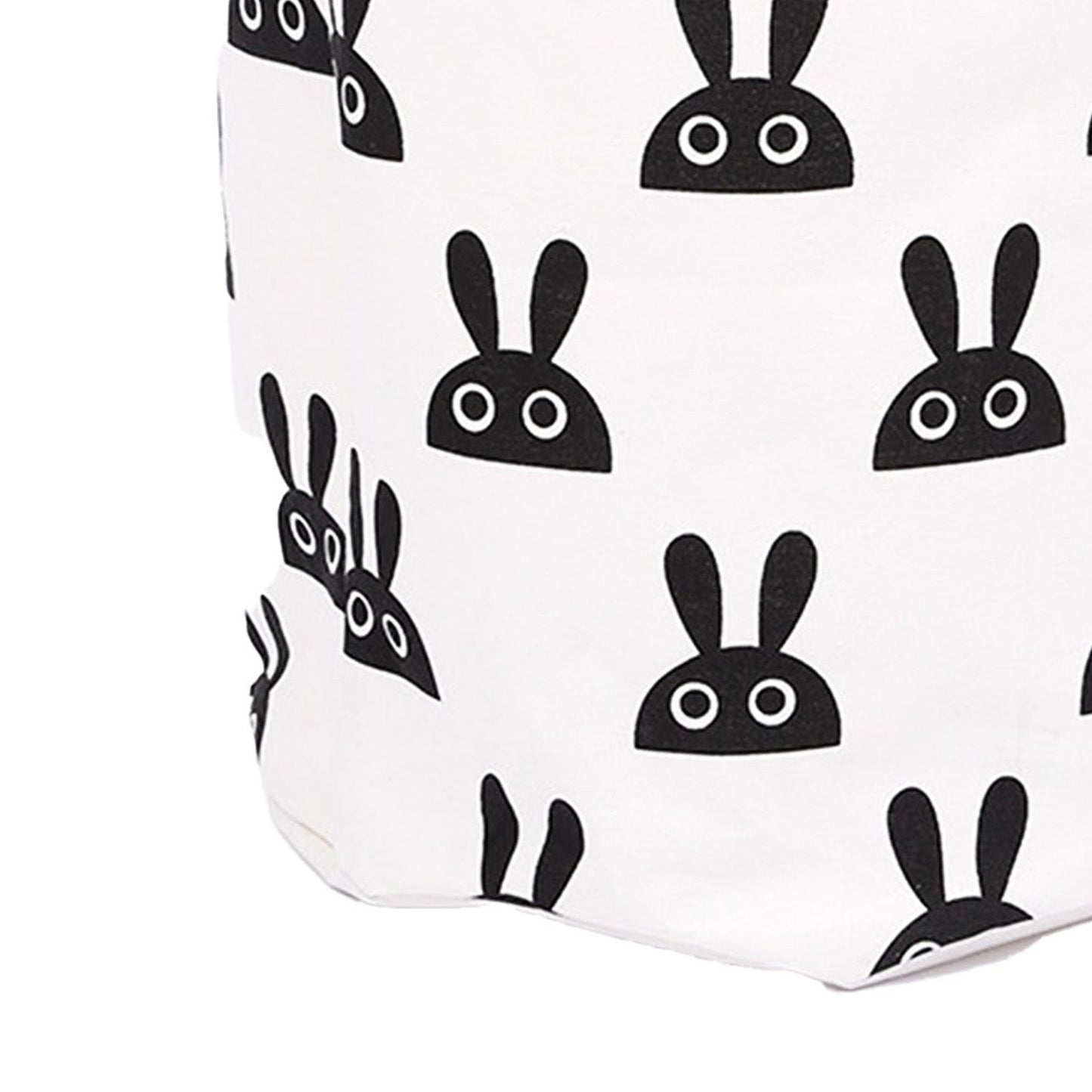 Laundry Basket Cute Rabbit Cotton 40x40x50cm Dirty Clothes Hamper Storage Basket Waterproof Lining Bin V1294-YM0512-3117220249911