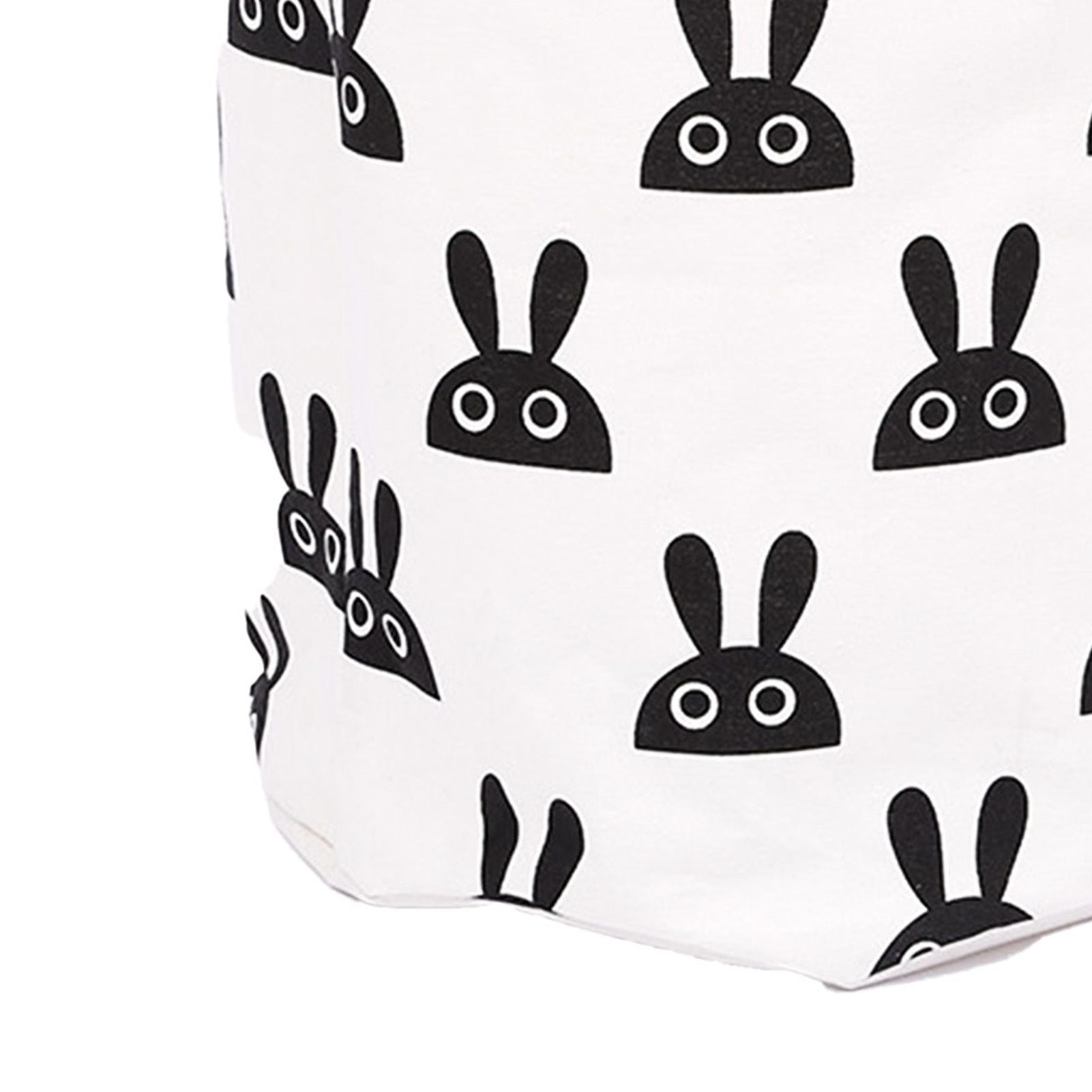 Laundry Basket Cute Rabbit Cotton 40x40x50cm Dirty Clothes Hamper Storage Basket Waterproof Lining Bin V1294-YM0512-3117220249911