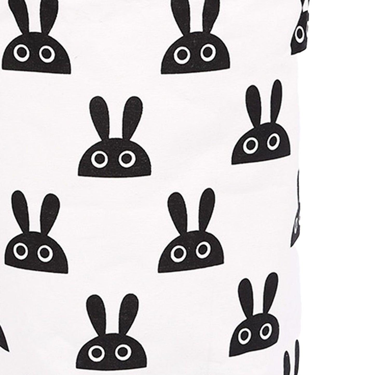 Laundry Basket Cute Rabbit Cotton 40x40x50cm Dirty Clothes Hamper Storage Basket Waterproof Lining Bin V1294-YM0512-3117220249911