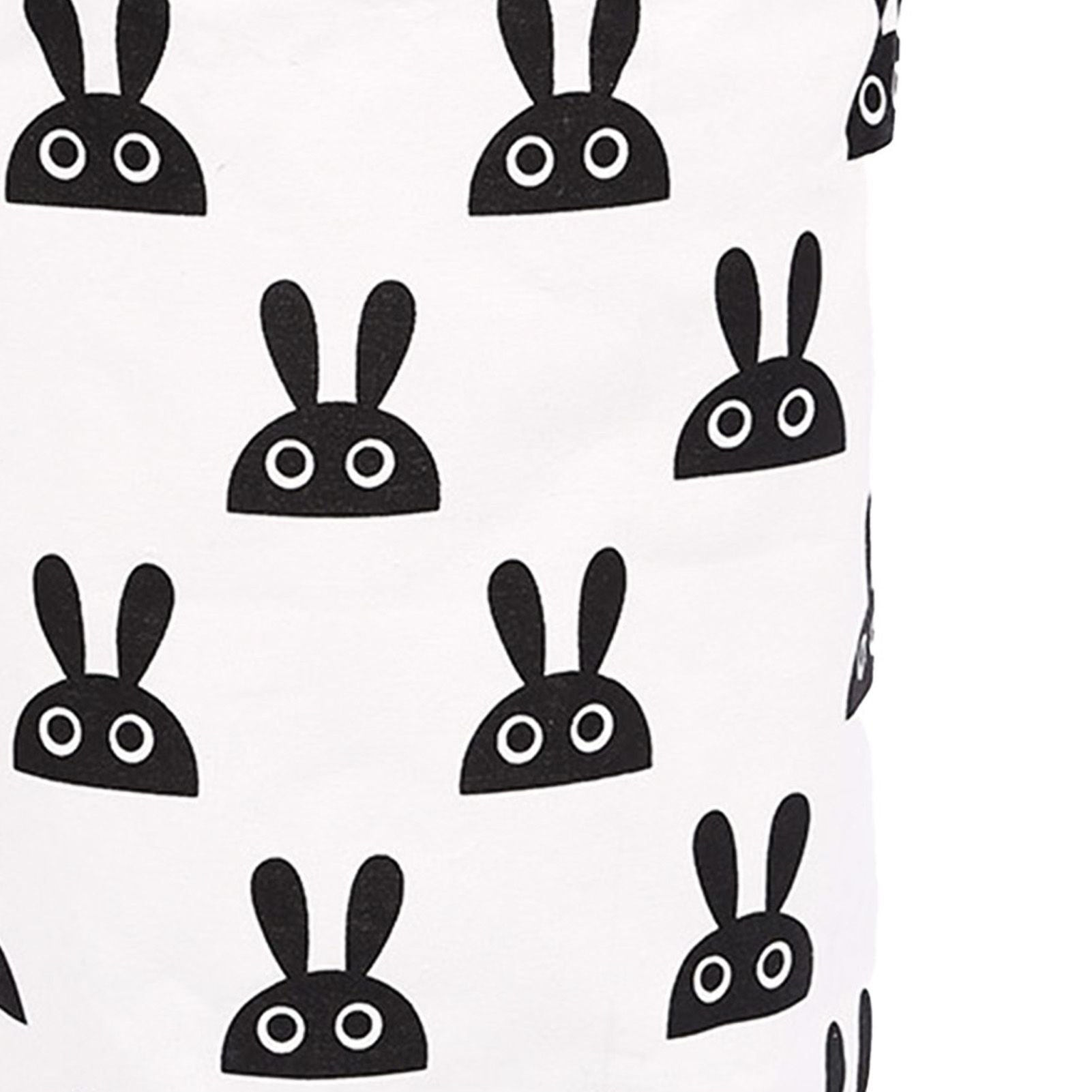 Laundry Basket Cute Rabbit Cotton 40x40x50cm Dirty Clothes Hamper Storage Basket Waterproof Lining Bin V1294-YM0512-3117220249911
