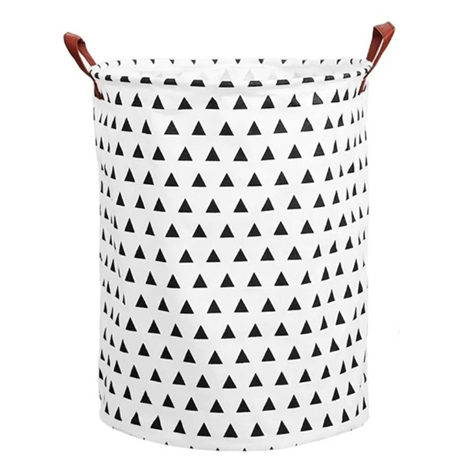 Laundry Basket Cotton Linen 40x40x50cm Dirty Clothes Hamper Storage Basket Waterproof Lining Bin V1294-YM0512-3117220250111