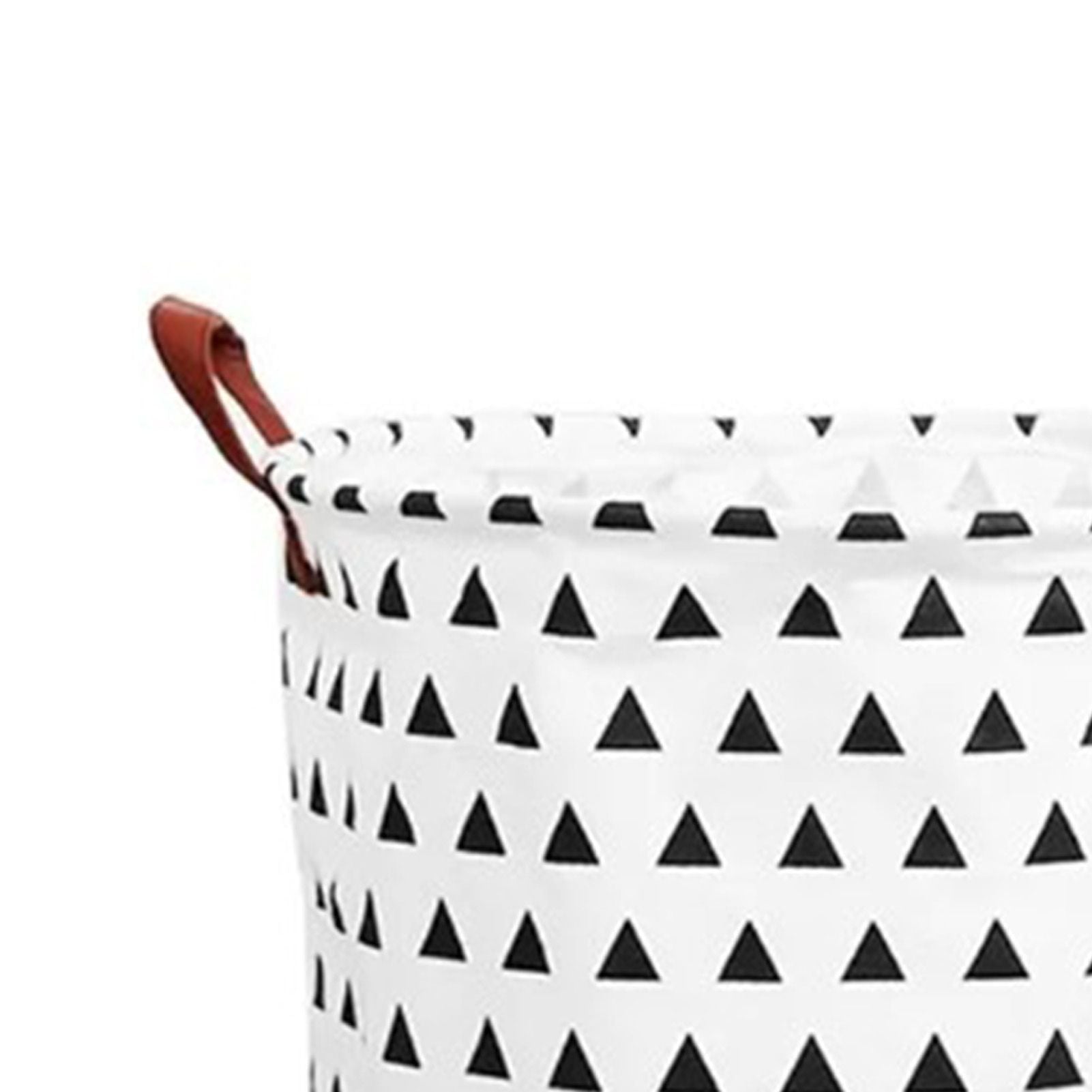 Laundry Basket Cotton Linen 40x40x50cm Dirty Clothes Hamper Storage Basket Waterproof Lining Bin V1294-YM0512-3117220250111