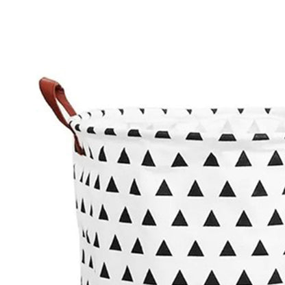 Laundry Basket Cotton Linen 40x40x50cm Dirty Clothes Hamper Storage Basket Waterproof Lining Bin V1294-YM0512-3117220250111