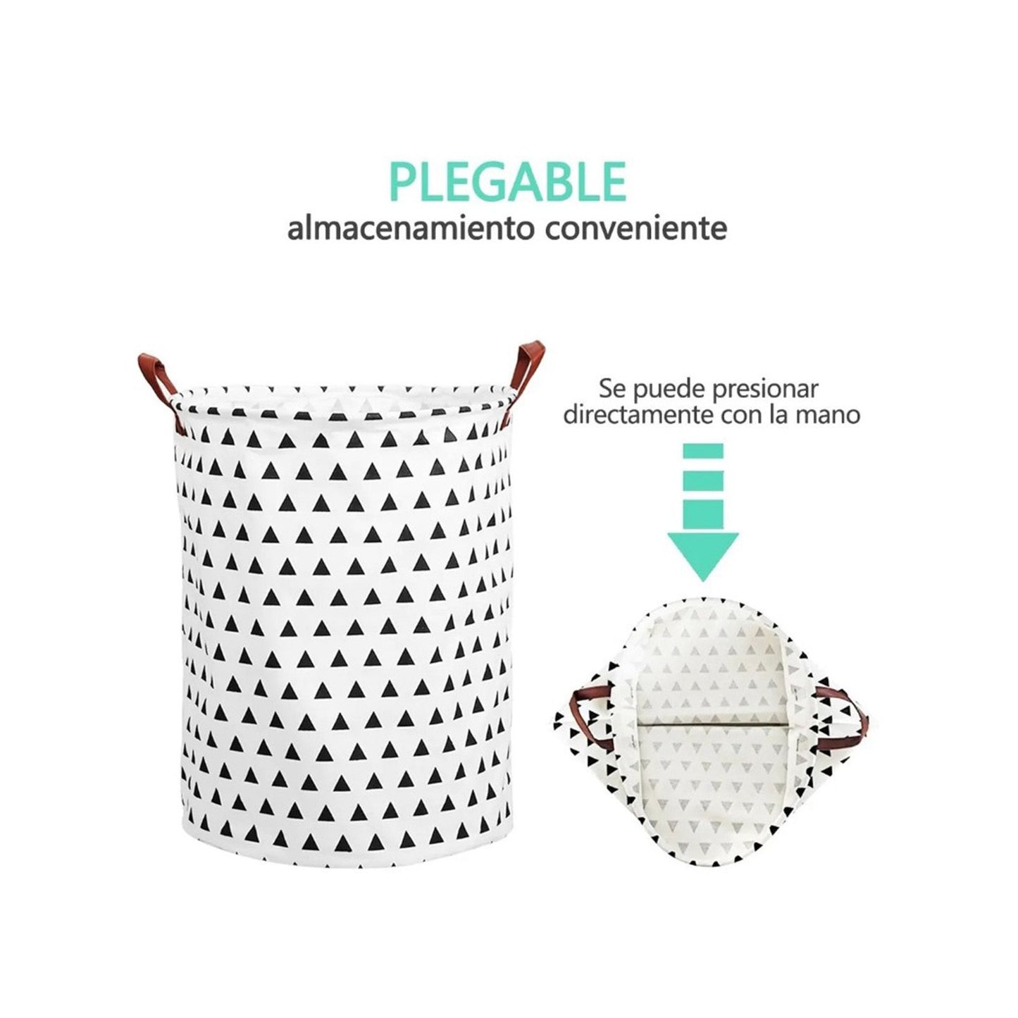 Laundry Basket Cotton Linen 40x40x50cm Dirty Clothes Hamper Storage Basket Waterproof Lining Bin V1294-YM0512-3117220250111