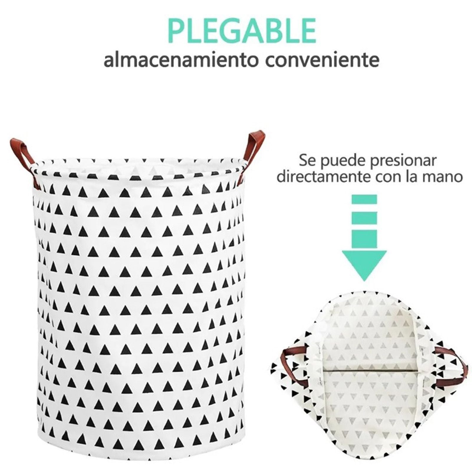 Laundry Basket Cotton Linen 40x40x50cm Dirty Clothes Hamper Storage Basket Waterproof Lining Bin V1294-YM0512-3117220250111