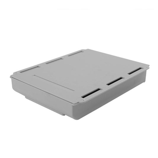 Under Desk Drawer Storage Box Security Punch Free Hidden Self Adhesive Pencil Tray Drawer for Stationery V1294-YM0512-3117220250213