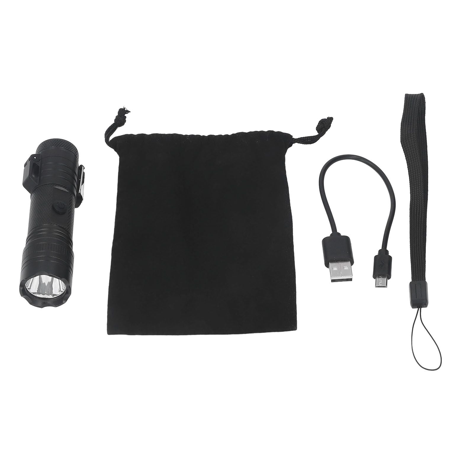 Flashlight Lighter USB Charging IP56 Waterproof High Brightness 3 Lighting Modes V1294-YM0512-3117220253311