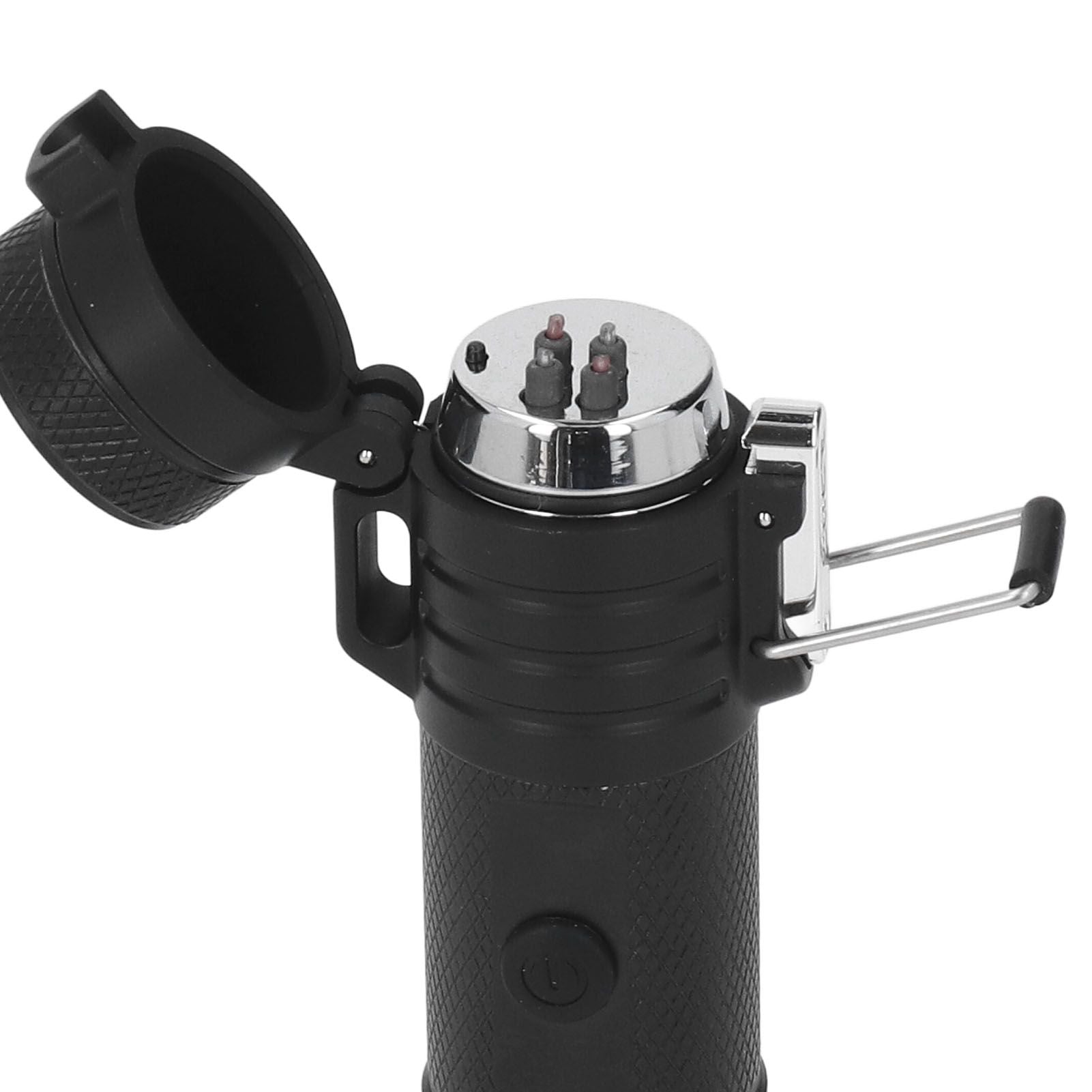 Flashlight Lighter USB Charging IP56 Waterproof High Brightness 3 Lighting Modes V1294-YM0512-3117220253311