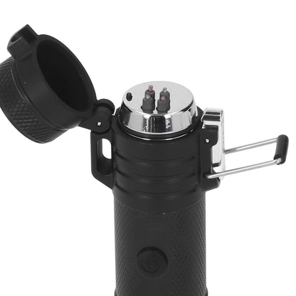 Flashlight Lighter USB Charging IP56 Waterproof High Brightness 3 Lighting Modes V1294-YM0512-3117220253311