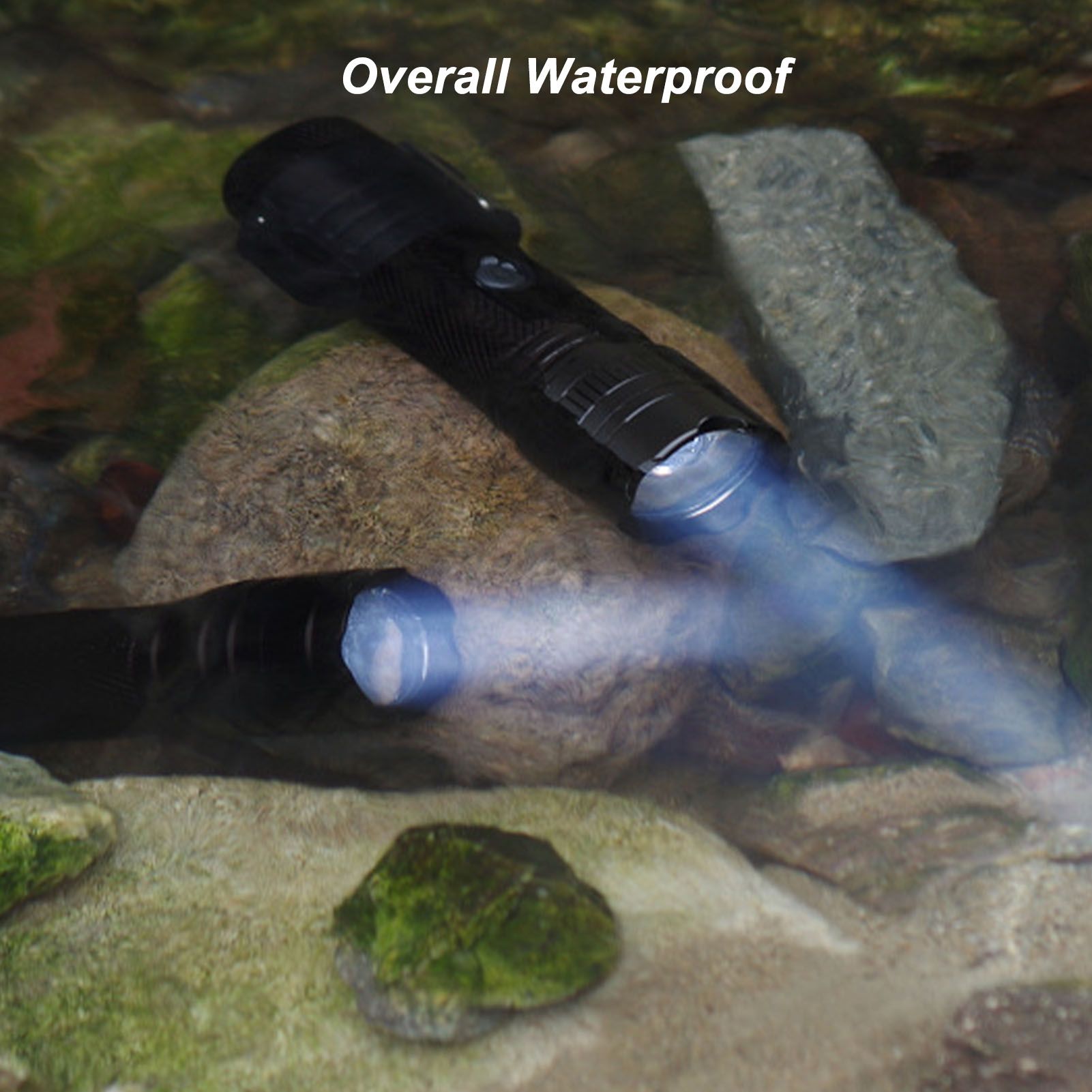 Flashlight Lighter USB Charging IP56 Waterproof High Brightness 3 Lighting Modes V1294-YM0512-3117220253311
