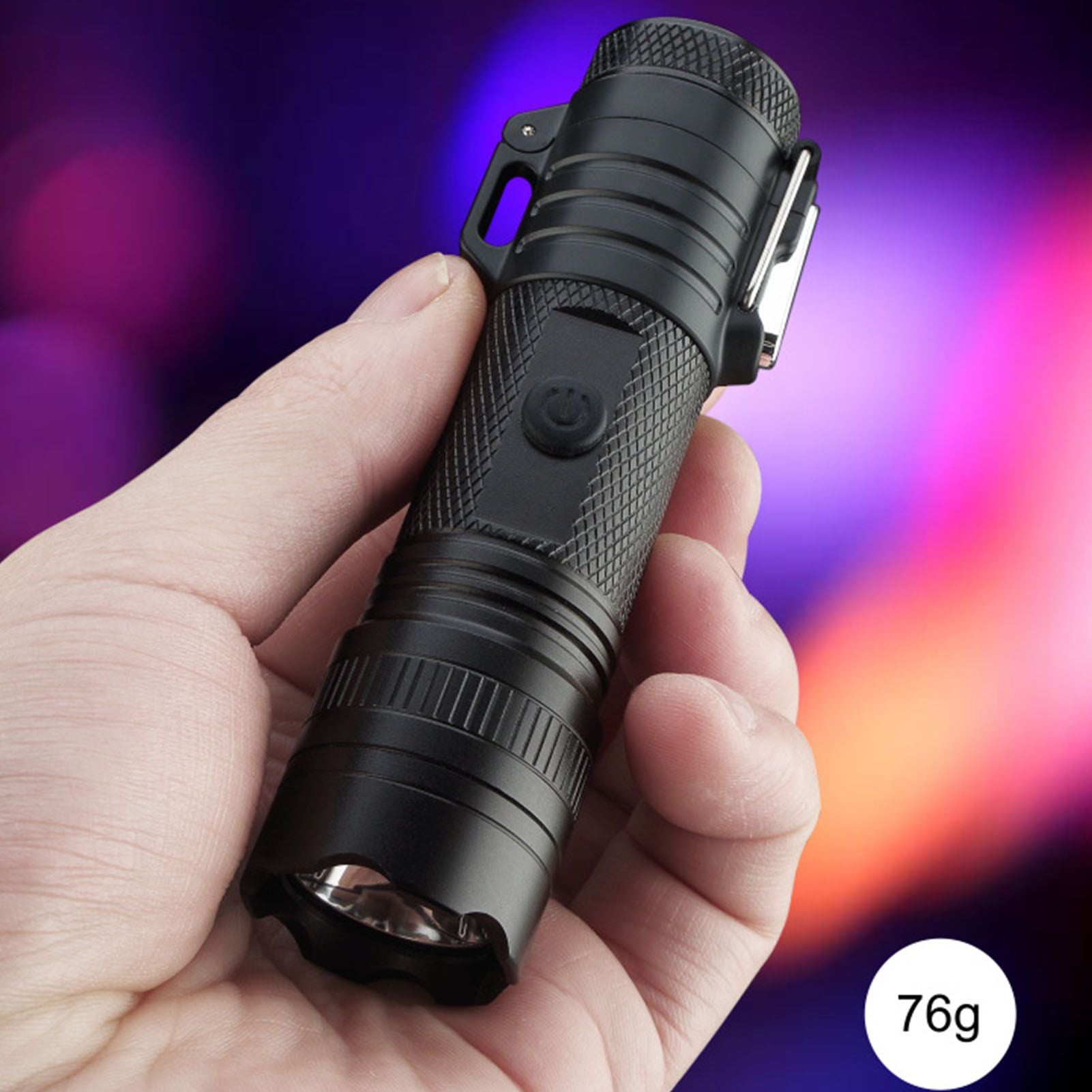 Flashlight Lighter USB Charging IP56 Waterproof High Brightness 3 Lighting Modes V1294-YM0512-3117220253311