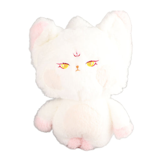 Fox Doll Cute Style Soft Plush Material Stuffed Cartoon Animal Toy for Kids Birthday Present Golden Eye Full V1294-YM0512-3117220256014