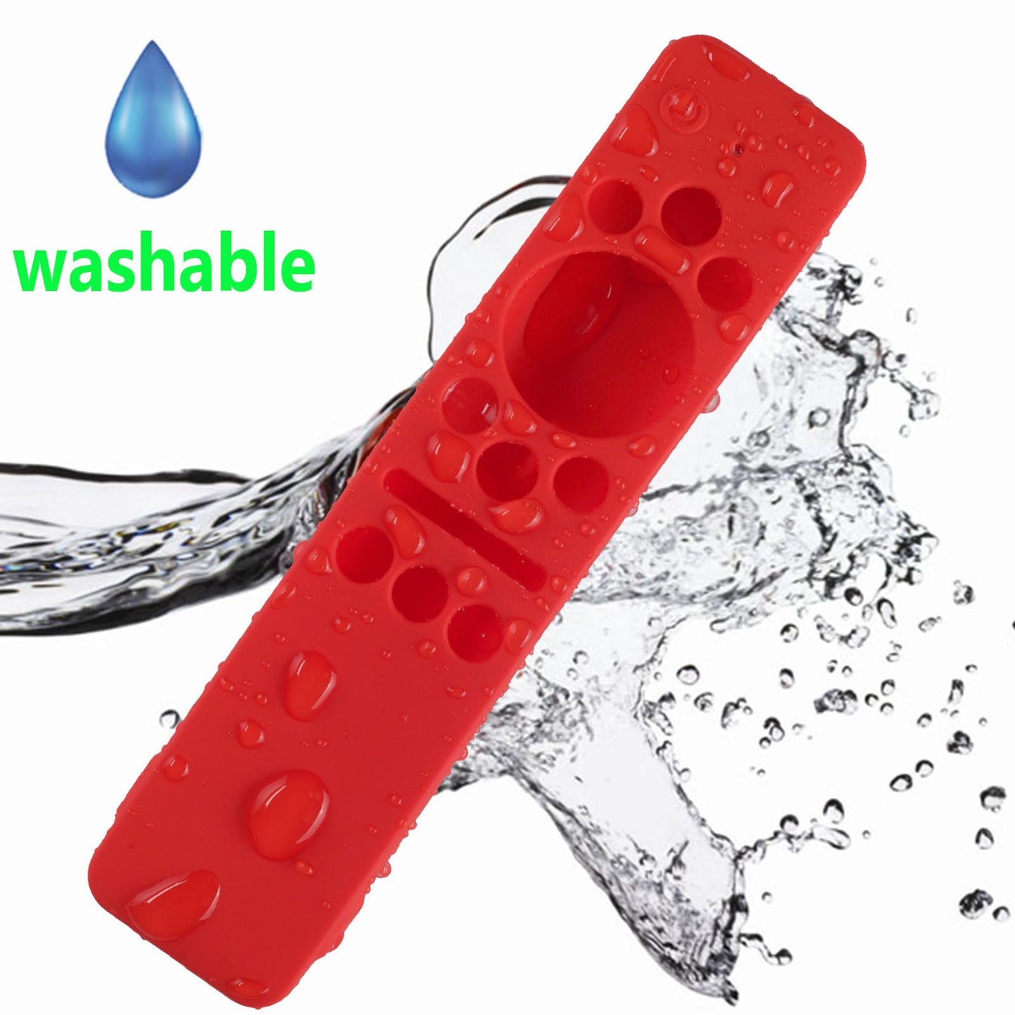 Silicone Protective Cover Case for Samsung Smart TV Remote Control BN59 01259E 1259B 1312A 1312B Red V1294-YM0512-3117220257911