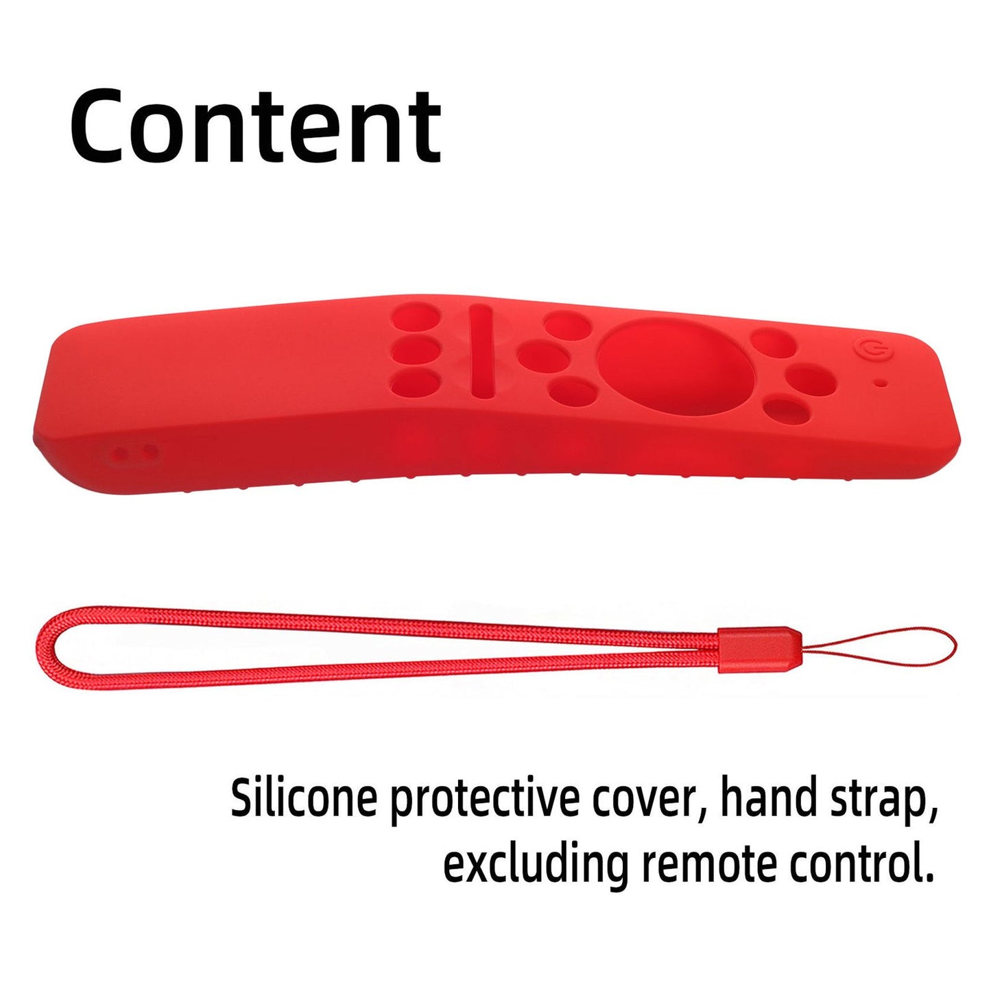 Silicone Protective Cover Case for Samsung Smart TV Remote Control BN59 01259E 1259B 1312A 1312B Red V1294-YM0512-3117220257911
