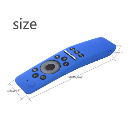 Silicone Protective Cover Case for Samsung Smart TV Remote Control BN59 01259E 1259B 1312A 1312B Blue V1294-YM0512-3117220257912