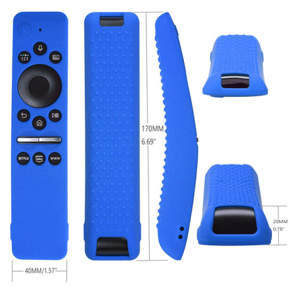 Silicone Protective Cover Case for Samsung Smart TV Remote Control BN59 01259E 1259B 1312A 1312B Blue V1294-YM0512-3117220257912