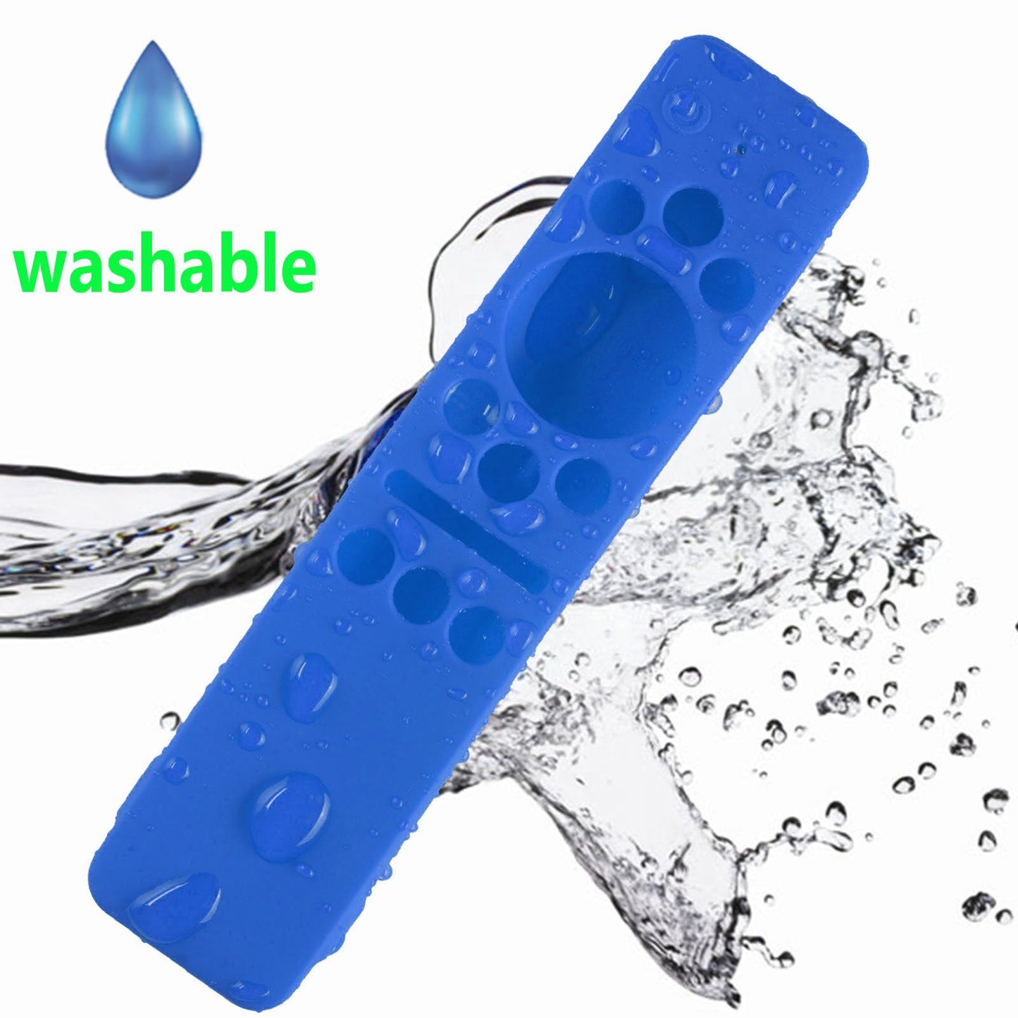 Silicone Protective Cover Case for Samsung Smart TV Remote Control BN59 01259E 1259B 1312A 1312B Blue V1294-YM0512-3117220257912