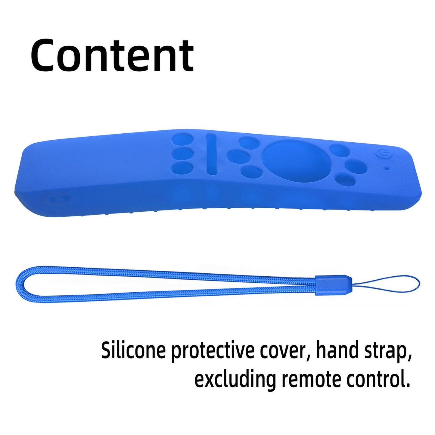 Silicone Protective Cover Case for Samsung Smart TV Remote Control BN59 01259E 1259B 1312A 1312B Blue V1294-YM0512-3117220257912