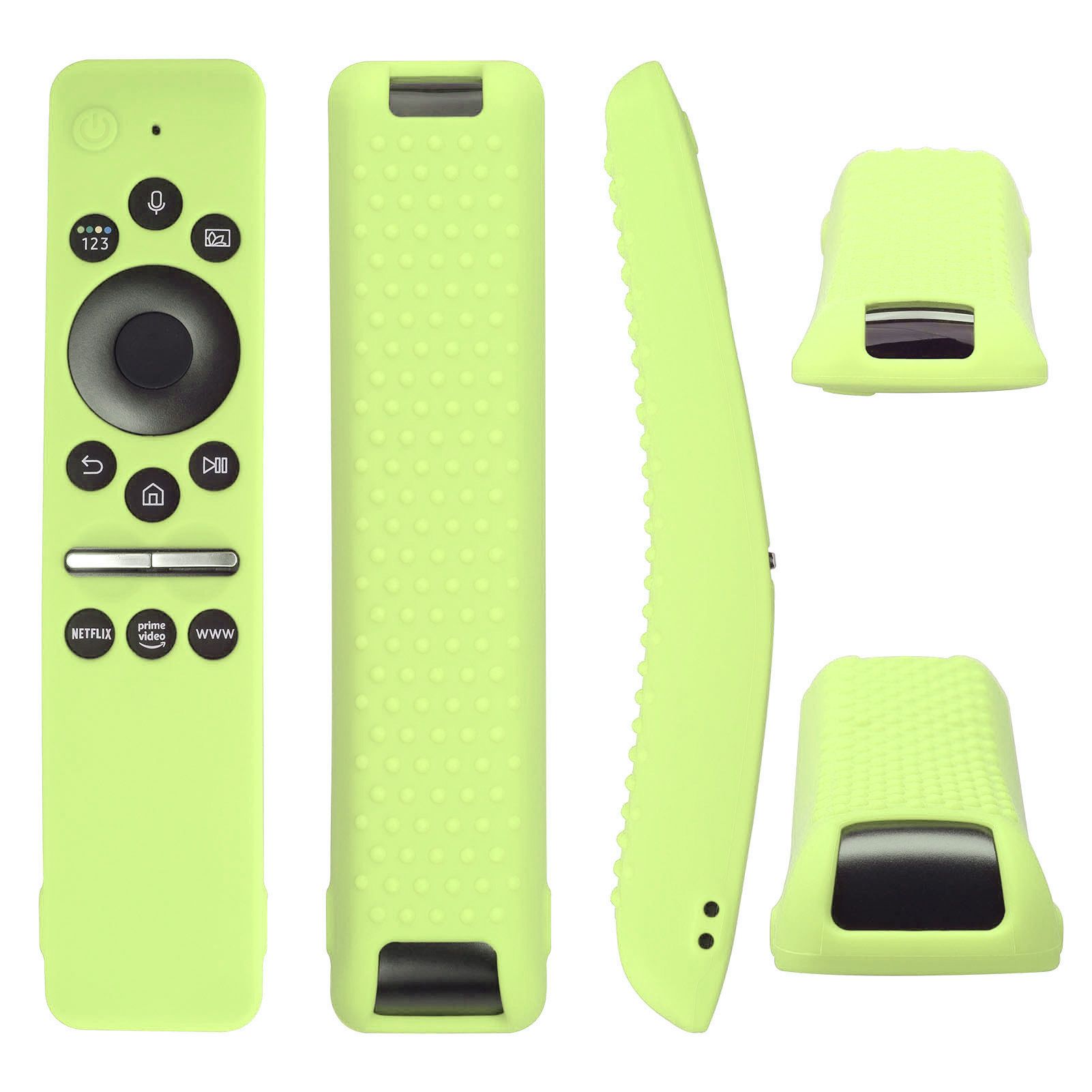 Silicone Protective Cover Case for Samsung Smart TV Remote Control BN59 01259E 1259B 1312A 1312B Fluorescent V1294-YM0512-3117220257913