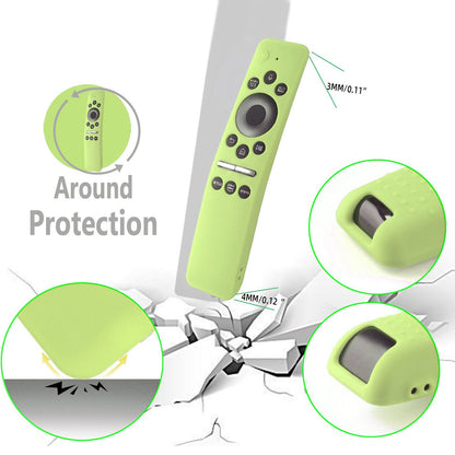 Silicone Protective Cover Case for Samsung Smart TV Remote Control BN59 01259E 1259B 1312A 1312B Fluorescent V1294-YM0512-3117220257913