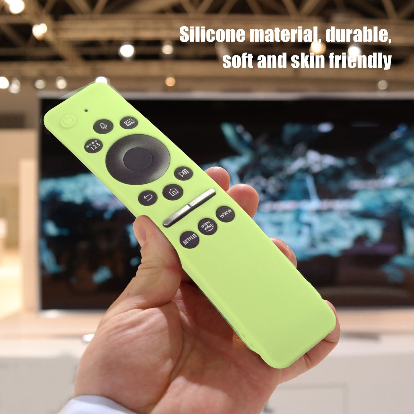 Silicone Protective Cover Case for Samsung Smart TV Remote Control BN59 01259E 1259B 1312A 1312B Fluorescent V1294-YM0512-3117220257913