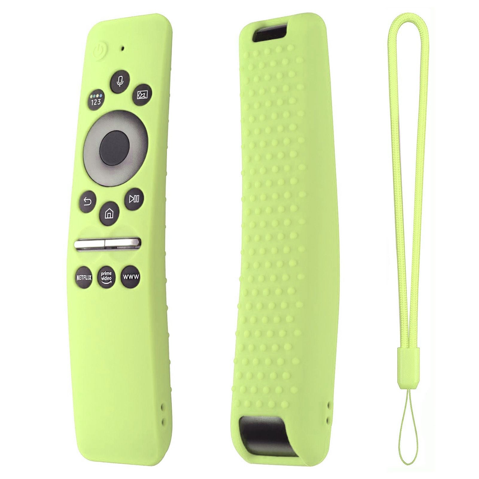 Silicone Protective Cover Case for Samsung Smart TV Remote Control BN59 01259E 1259B 1312A 1312B Fluorescent V1294-YM0512-3117220257913