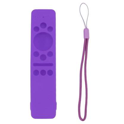 Silicone Protective Cover Case for Samsung Smart TV Remote Control BN59 01259E 1259B 1312A 1312B Purple V1294-YM0512-3117220257914