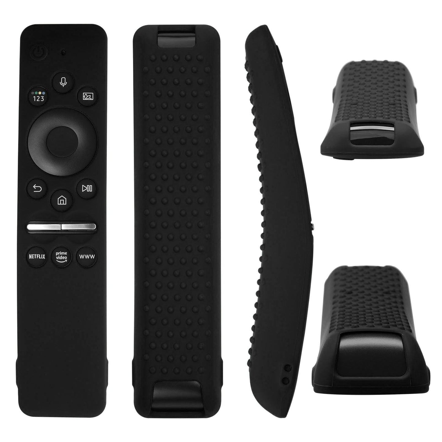 Silicone Protective Cover Case for Samsung Smart TV Remote Control BN59 01259E 1259B 1312A 1312B Black V1294-YM0512-3117220257915
