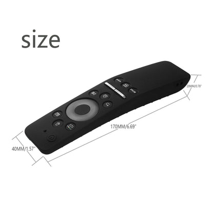 Silicone Protective Cover Case for Samsung Smart TV Remote Control BN59 01259E 1259B 1312A 1312B Black V1294-YM0512-3117220257915