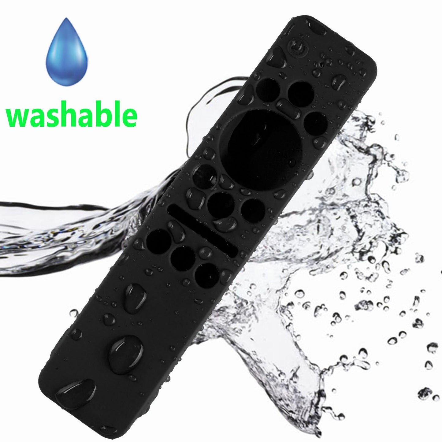 Silicone Protective Cover Case for Samsung Smart TV Remote Control BN59 01259E 1259B 1312A 1312B Black V1294-YM0512-3117220257915