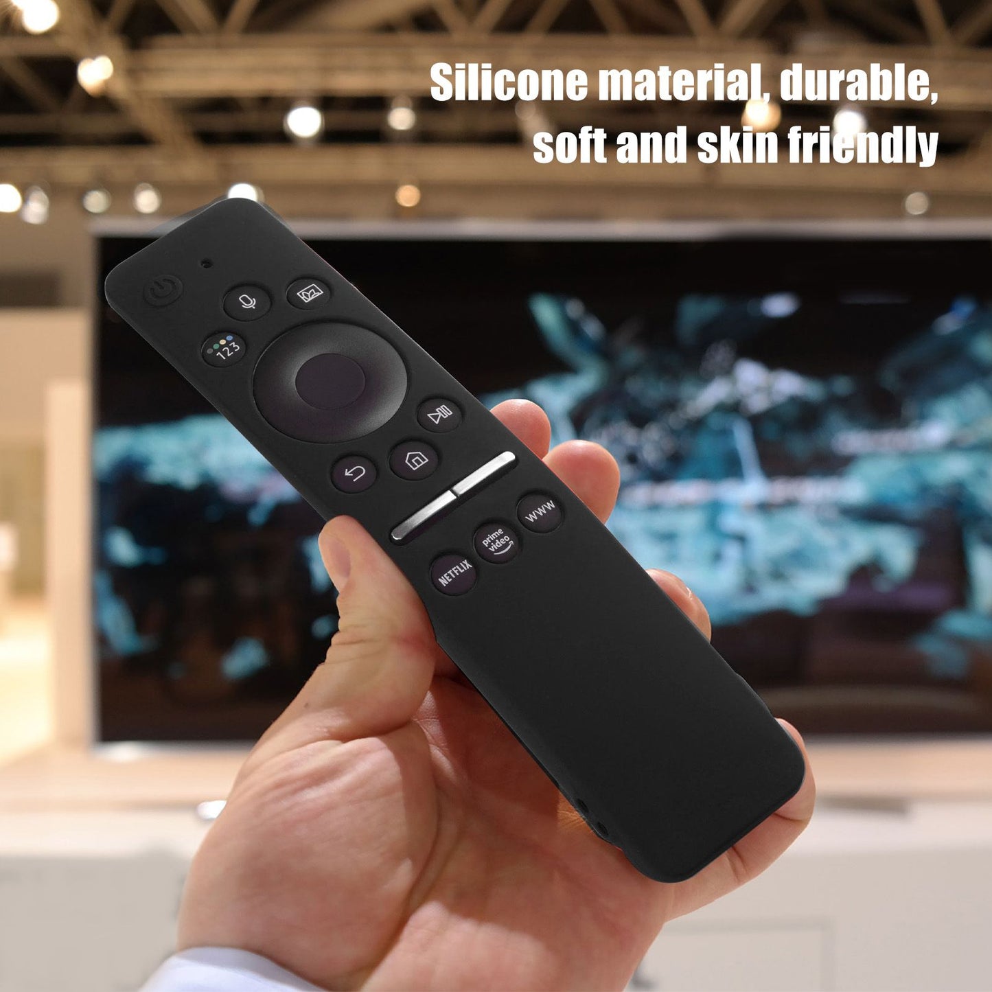 Silicone Protective Cover Case for Samsung Smart TV Remote Control BN59 01259E 1259B 1312A 1312B Black V1294-YM0512-3117220257915