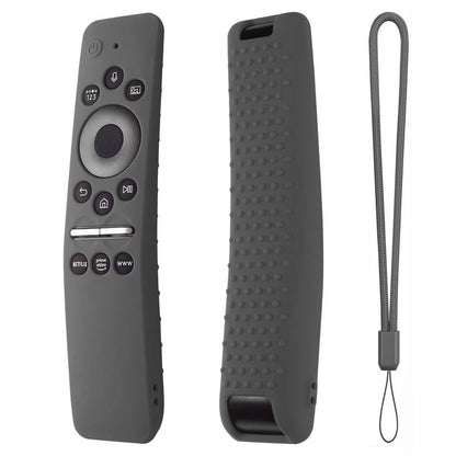 Silicone Protective Cover Case for Samsung Smart TV Remote Control BN59 01259E 1259B 1312A 1312B Gray V1294-YM0512-3117220257916
